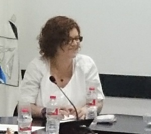 La regidora d'ensenyament Esmeralda Calleja 
