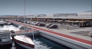 Imatge del nou port segons el projecte de Marina Port Premià